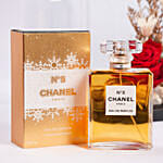 Chanel No 5 Eau De Parfum 100Ml With Forever Rose