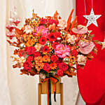 Cheerful Flowers Stand