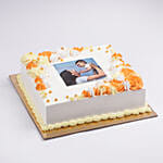 Cheerful Moments Red Velvet Photo Cake