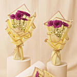 Chrysanthemums Bouquet Set Of 5 For Teacher