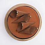 متعة | كيكة الفادج بالشوكولاتة | نصف كيلو