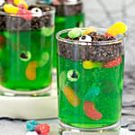 Coffin Worms Jelly Shots 24 Pcs