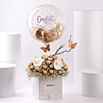 Congratulations Butterflies Success Arranegement