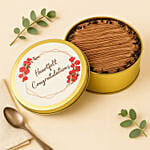 Congratulations Chocolate Dream Cake Half Kg