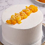 Creamy Mango Cheesecake Ice Cream Delight