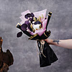 بوكيه ورد دائم أرجواني