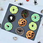 Donuts for Halloween 9pcs