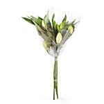 Fresh Bunch of White Oriental Lilies 4 Lilies