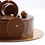 كيك فدج بالشوكولاتة للذكرى السنوية حجم صغير