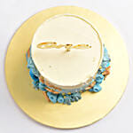 Deep Ocean Marble Cake For Baby Boy