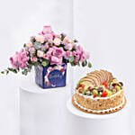 With Cake