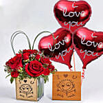 With Balloons