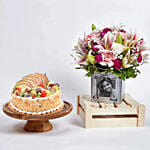 With Cake