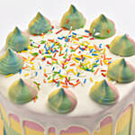 Delicious Rainbow Vanilla Cake 12 Portion