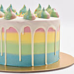 Delicious Rainbow Vanilla Cake 12 Portion