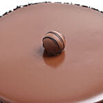 Delightful Anniversary Chocolate Fudge Cake 8 Portion