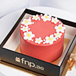 طقم رومانسي | باقة ورد وميني كيك