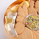 بوكس كوكيز لذيذة مع كريمة ملونة 12 قطعة تصممها حسب ذوقك