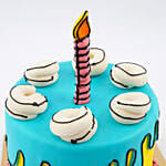 Drip and Bow Delight Red Velvet Cake