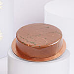 Dubai Chocolate Cake Half Kg With Flowers