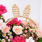 Easter Bird Nest Flower Arrangement
