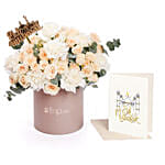 Eid Blossoms with Greetings Card