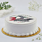 Emirati Womens Day Photo Cake
