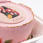 Emirati Womens Day Red Velvet Mono Cake