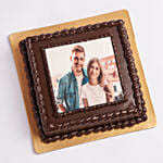 Enticing Love Photo Cake- Truffle 1 Kg
