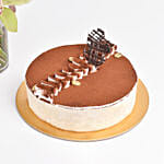 Espresso Dream Cake With Flowers