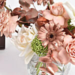 Espresso Dream Cake With Flowers