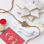 Ethereal Embrace Ram Darbar Rakhi N Kaju Katli