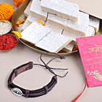 Evil Eye Bracelet Rakhiand Kaju Katli
