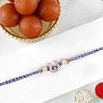 Evil Eye Charm Rakhi And Gulab Jamun