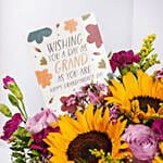 Grandparents Day Wishes Flowers Box