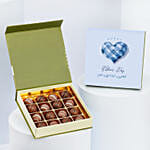 Fathers Day Chocolate Truffles Box