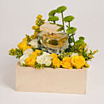 عطر رجالي فيرساتشي إيروس 100 مل في بوكس ورد أبيض