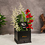 Floral Elegance Versus Timepiece