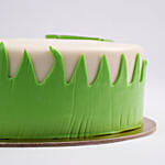 Football Theme Marble Cake