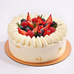 Fresh Berry White Chocolate Cake 4 Portion