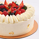 Fresh Berry White Chocolate Cake 4 Portion
