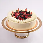 Fresh Berry White Chocolate Cake 8 Portion