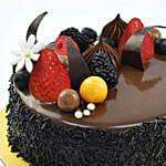 كيكة فادج الشوكولاتة | نصف كيلو