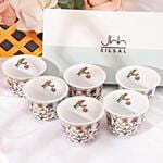 Gift Box Of 6 Majestic Arabic Coffee Cups
