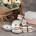 Gift Set of 6 Espresso Cups From Silsal