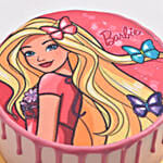 Glamouricious Barbie Red Velvet Cake 8 Portion