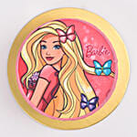 Glamouricious Barbie Vanilla Cake 4 Portion
