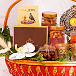 Golden Diwali Celebration Basket