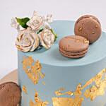 Golden Horizon Retirement Red Velvet Cake