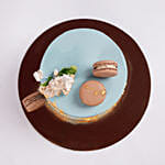 Golden Horizon Retirement Red Velvet Cake